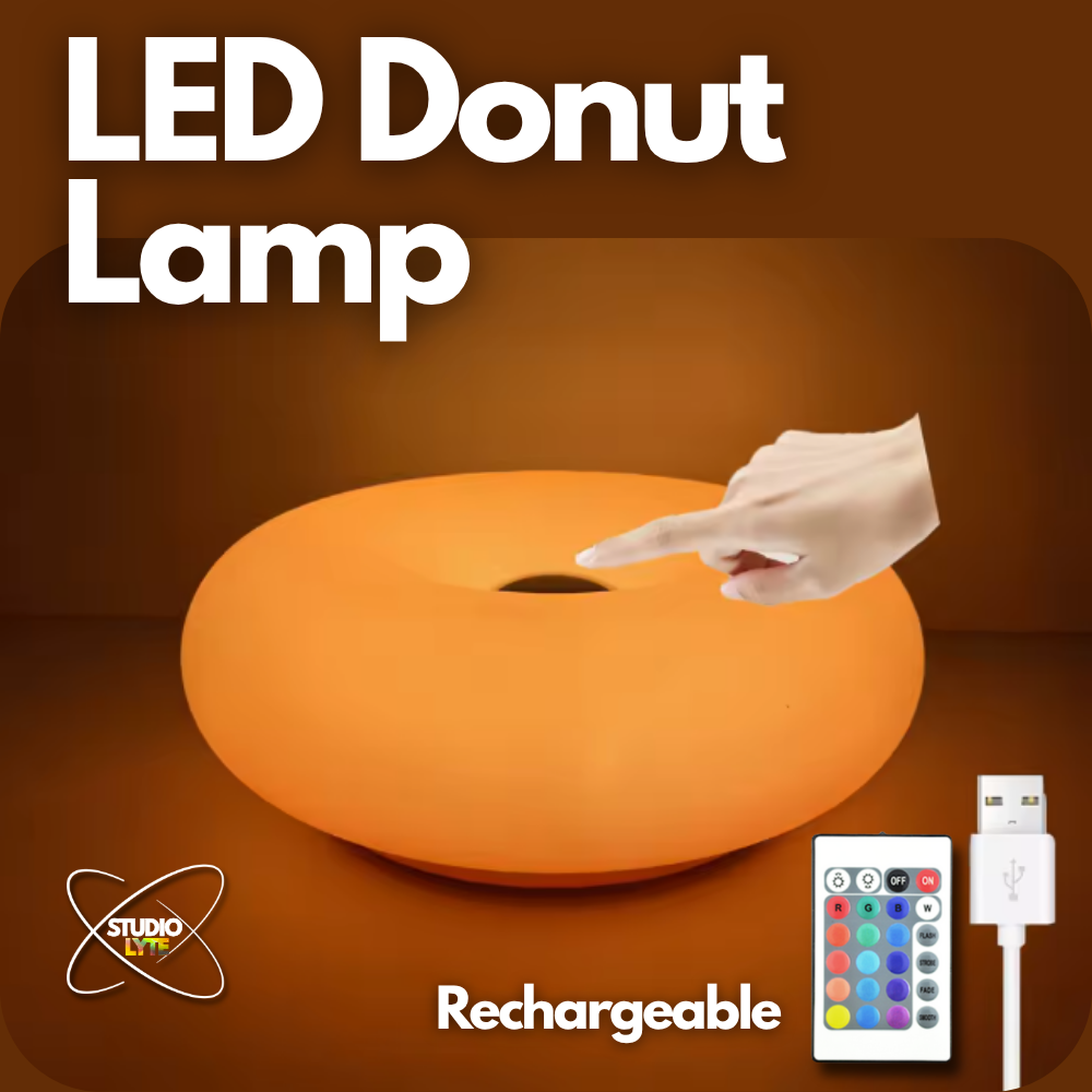 Donut LED Lamp