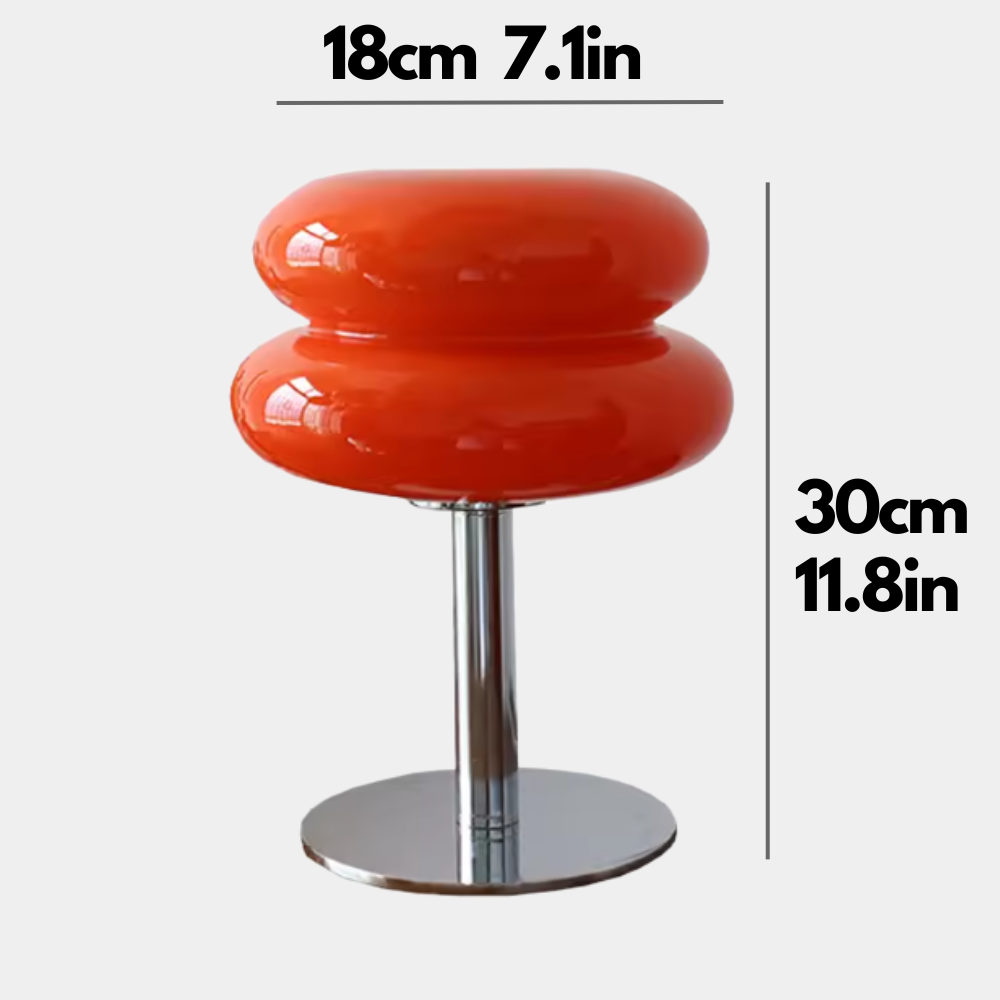 Glass Macaroon Table Lamp