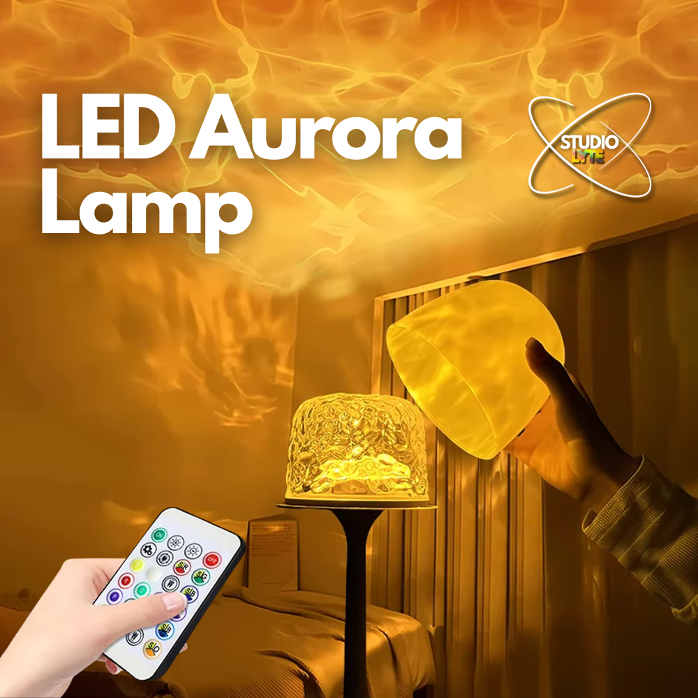 LED Aurora Table Lamp