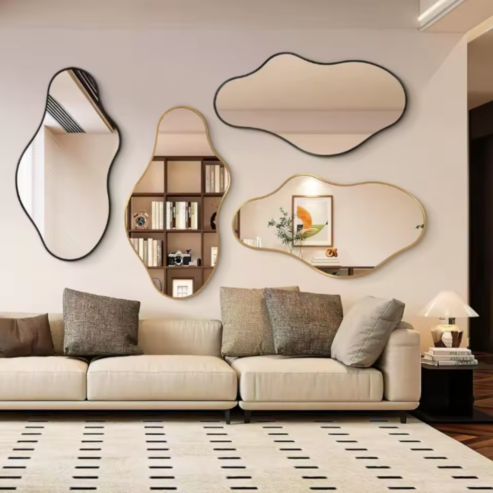 Abstract Wall Mirror