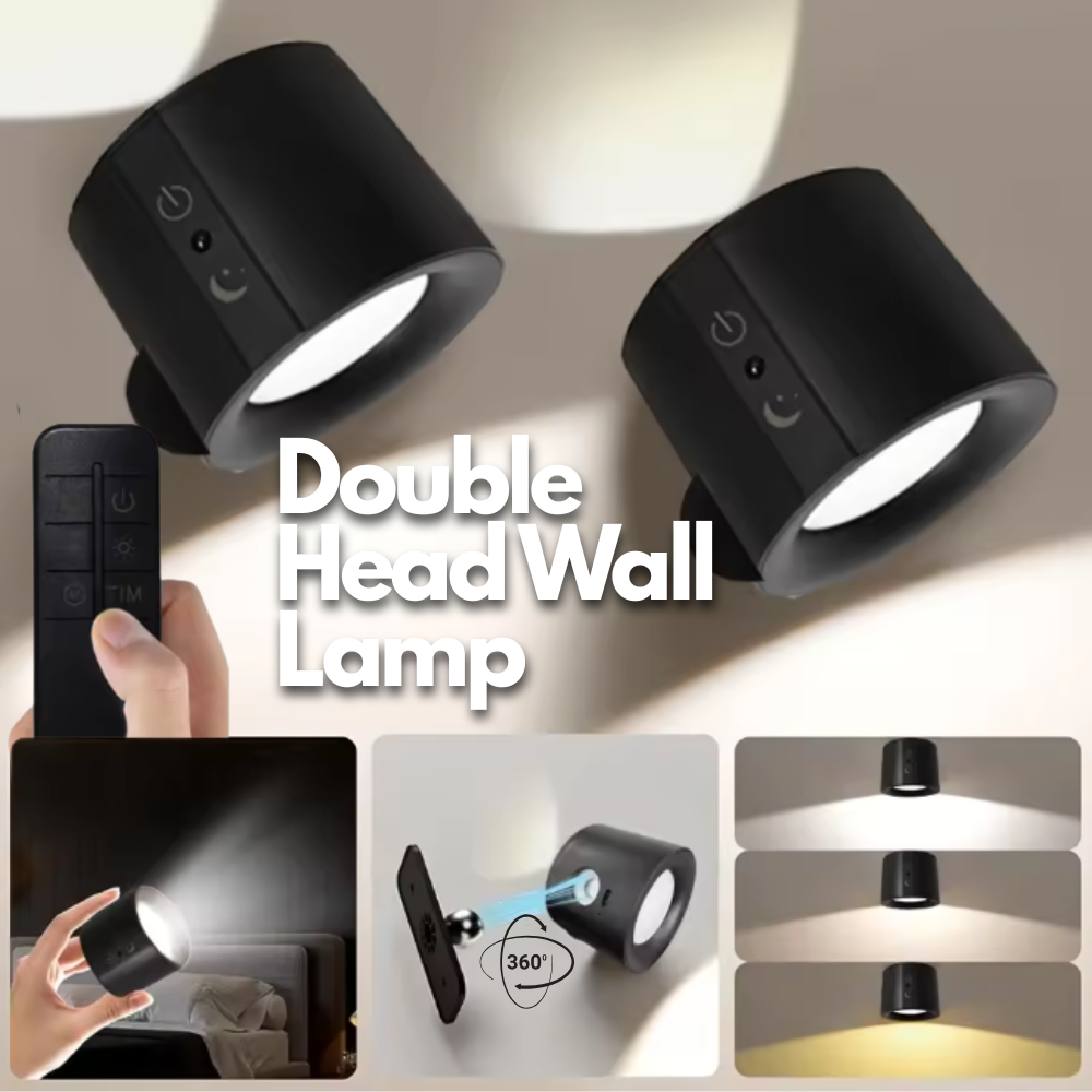 Double Head Wall Lamp