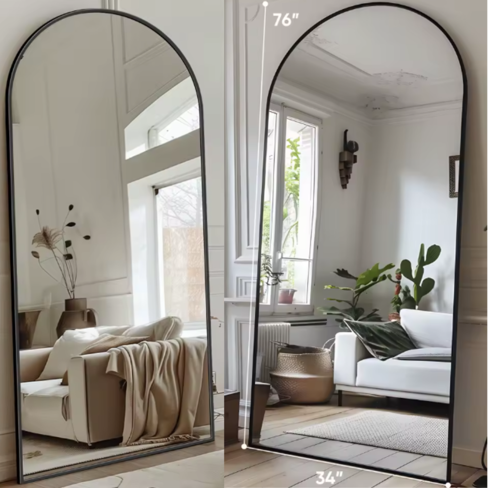Arch Floor Mirror