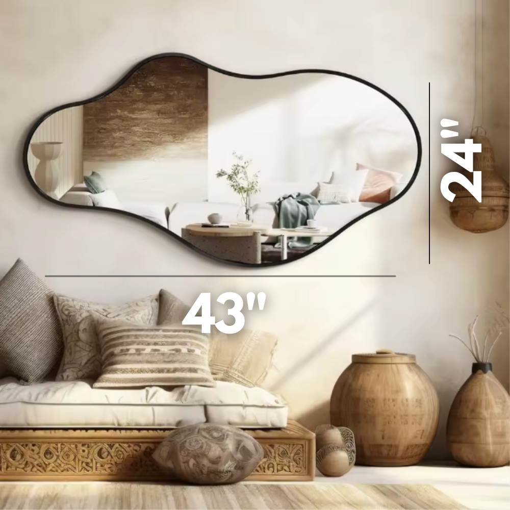 Abstract Wall Mirror