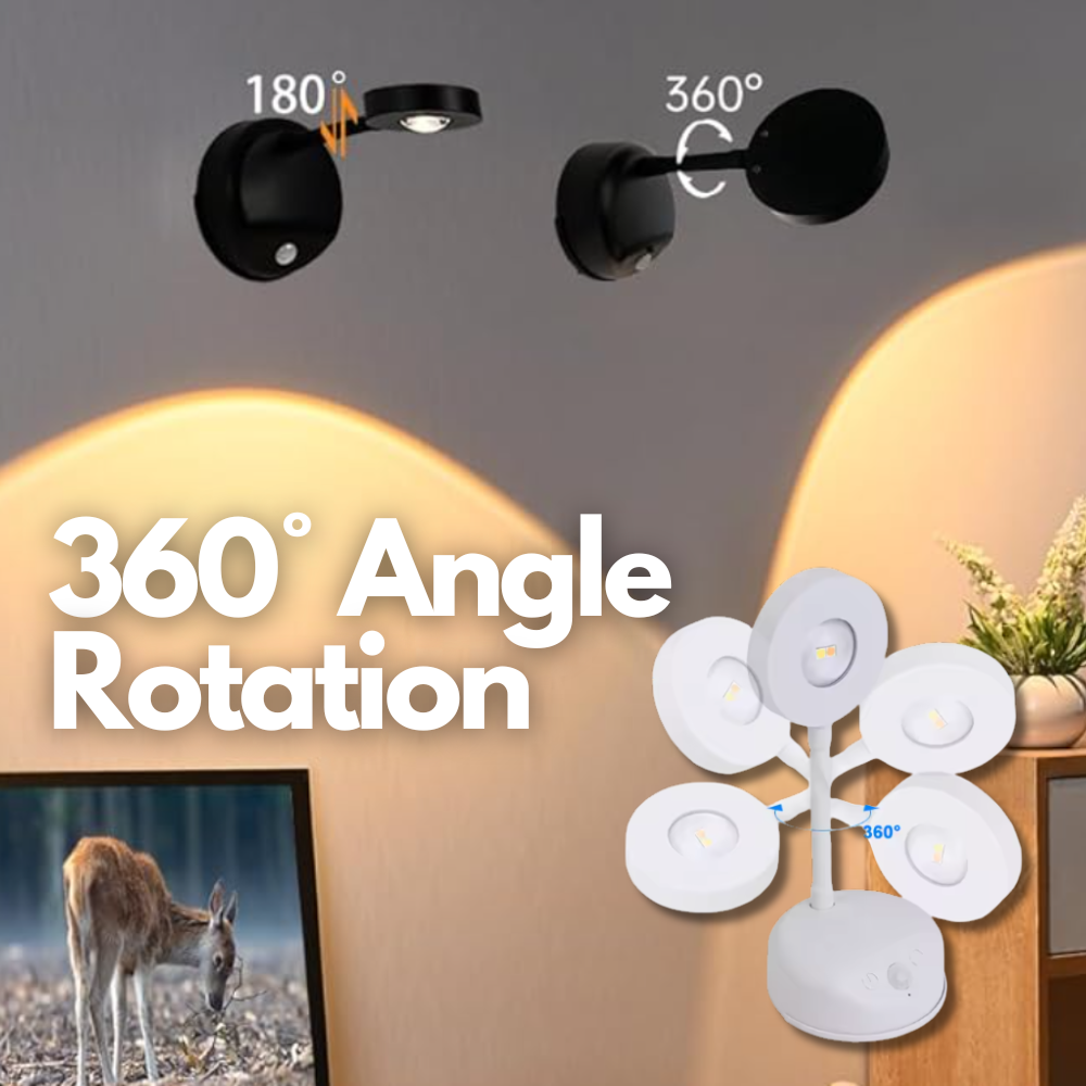 360° Motion sensor wall lamp